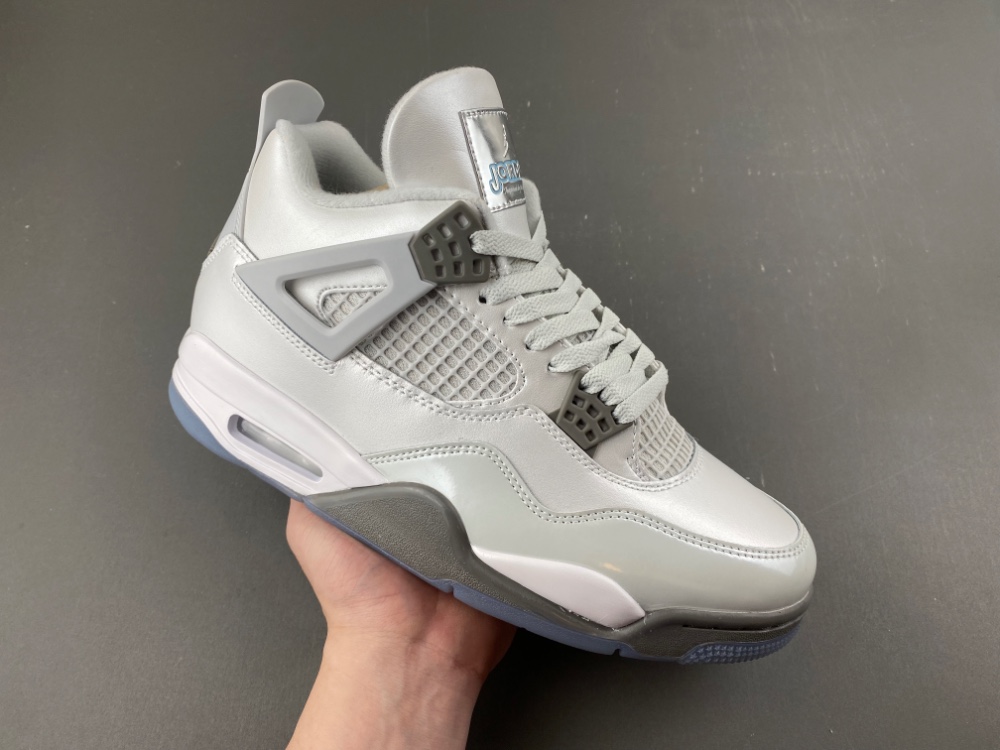 (image for) Air Jordan 4 Retro Photon Dust Blue Chill